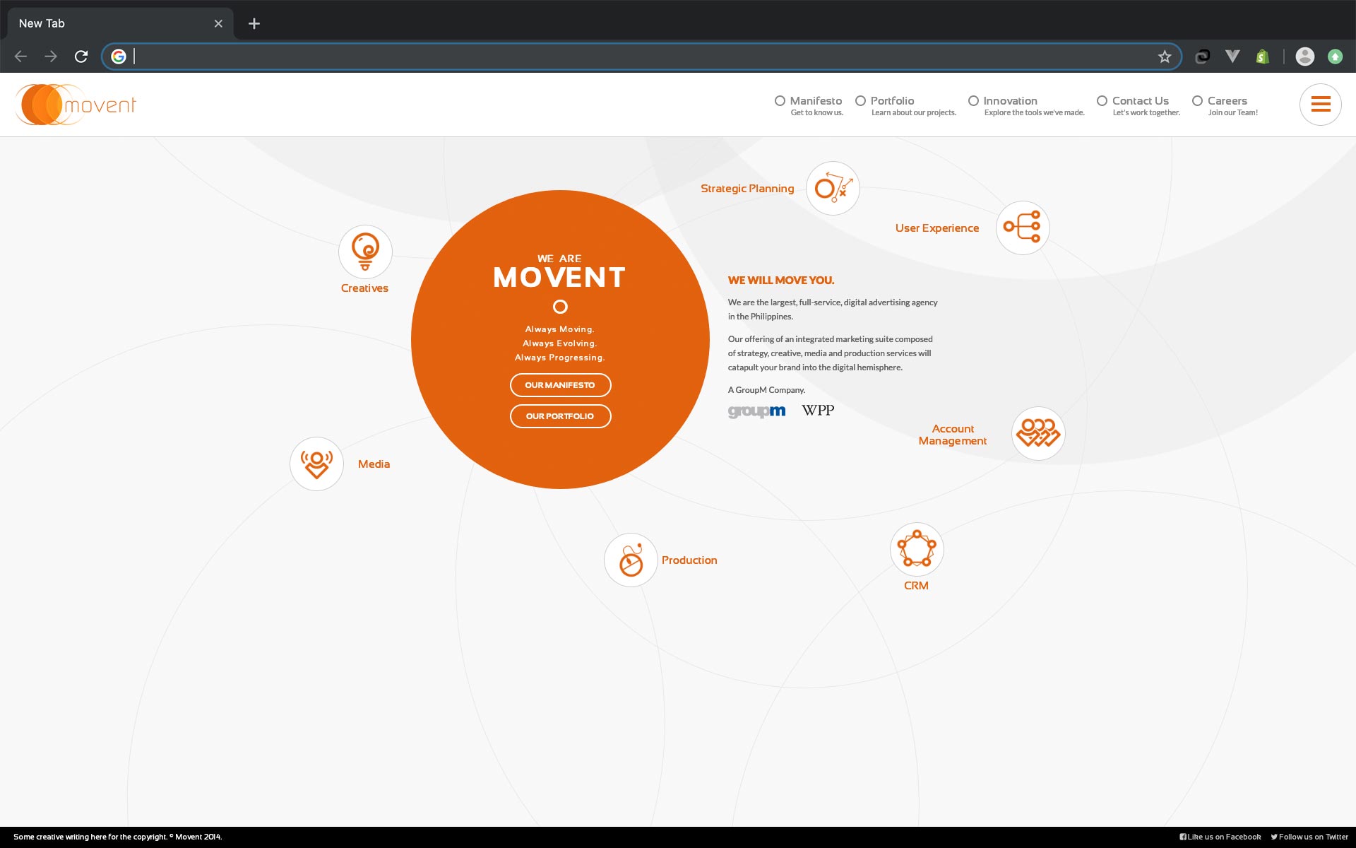 Movent Website